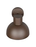 Aplique de pared exterior moderno ELBE aluminio bombilla excl. 1x E27 max. 10W IP44 Óxido