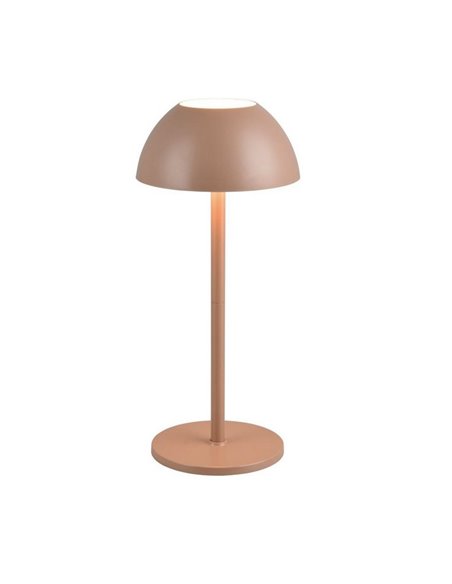 Lámpara de sobremesa LED batería recargable RICARDO luz arriba y abajo 1,7W 240lm, 3000K IP54