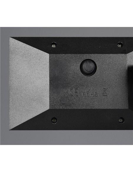 Holofote solar LED Festival com ponta, mudança de cor RGB, bateria recarregável, 1 W, 35 lm, IP44