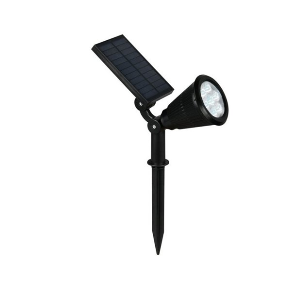 Foco solar LED para suelo FESTIVAL con pincho, cambio de color RGB, batería recargable 1W 35lm IP44