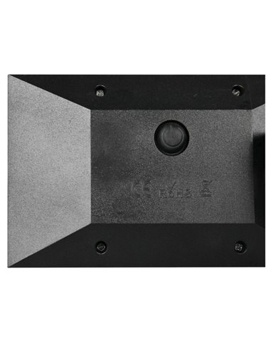 Holofote solar LED Festival com ponta, mudança de cor RGB, bateria recarregável, 1 W, 35 lm, IP44