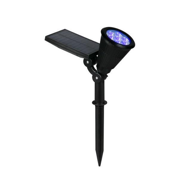 Foco solar LED para suelo FESTIVAL con pincho, cambio de color RGB, batería recargable 1W 35lm IP44