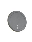 Aplique LED redondo para exterior FORTALEZA Ø14cm recargable USB iluminación indirecta  2W 200lm, 3000K IP44