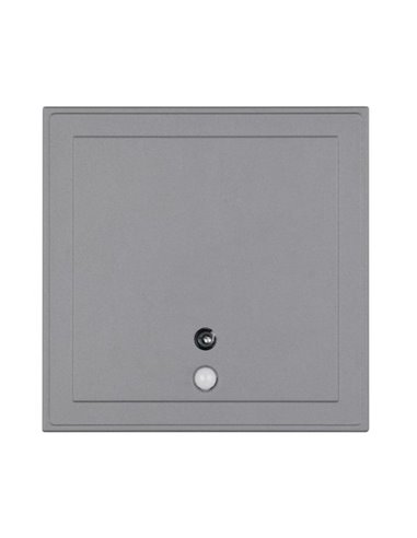 Aplique LED cuadrado para exterior FORTALEZA  14x14 recargable USB iluminación indirecta  2W 200lm, 3000K IP44