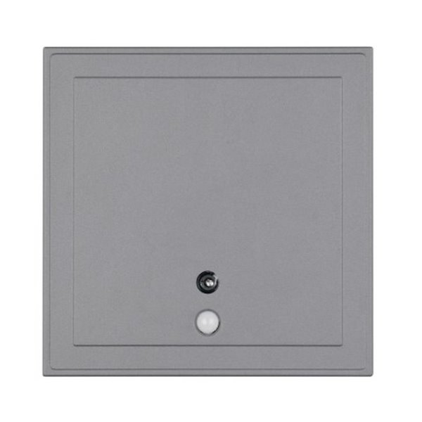 Aplique LED cuadrado para exterior FORTALEZA  14x14 recargable USB iluminación indirecta  2W 200lm, 3000K IP44