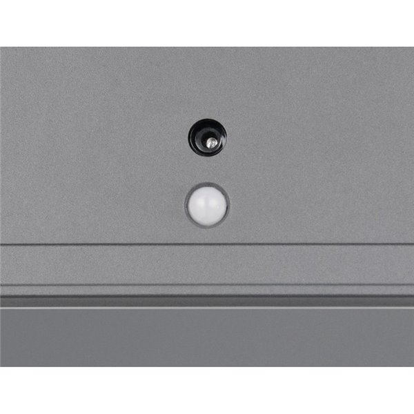 Aplique LED cuadrado para exterior FORTALEZA  14x14 recargable USB iluminación indirecta  2W 200lm, 3000K IP44