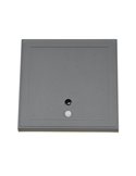 Aplique LED cuadrado para exterior FORTALEZA  14x14 recargable USB iluminación indirecta  2W 200lm, 3000K IP44