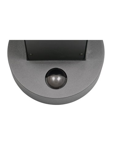 Aplique de pared exterior FRASER sensor de movimiento, bombilla excl. 1x E27 max. 10W IP44 imitación madera
