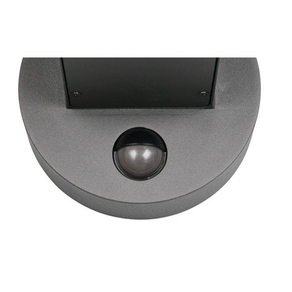 Applique murale d'extérieur FRASER avec détecteur de mouvement, ampoule exclue. 1x E27 max. 10W IP44 imitation bois