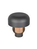 Aplique de pared exterior FRASER sensor de movimiento, bombilla excl. 1x E27 max. 10W IP44 imitación madera
