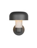 Aplique de pared exterior FRASER aluminio fundido imitación cemento, bombilla excl. 1x E27 max. 10W IP44