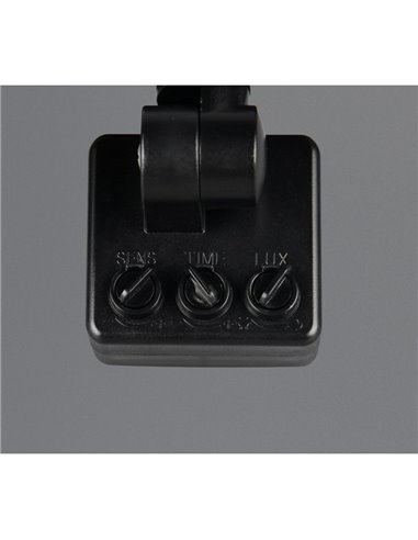 Proyector LED FUNCHAL 20W orientable para exterior 12x14cm con sensor de movimiento 1800lm, 4000K IP44
