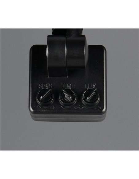 Proyector LED FUNCHAL 20W orientable para exterior 12x14cm con sensor de movimiento 1800lm, 4000K IP44