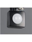 Proyector LED FUNCHAL 20W orientable para exterior 12x14cm con sensor de movimiento 1800lm, 4000K IP44