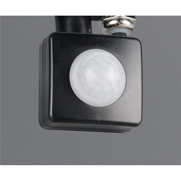 Spot LED FUNCHAL 20W, orientable pour extérieur, 12x14cm, avec détecteur de mouvement, 1800lm, 4000K, IP44