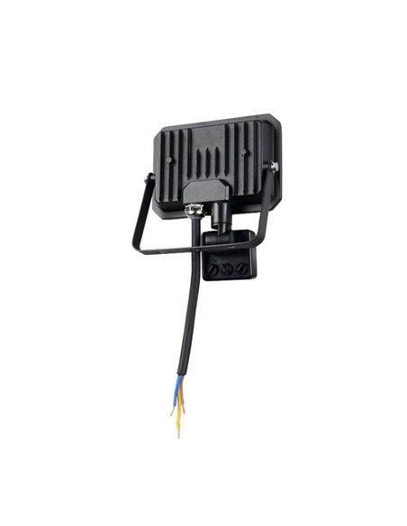 Proyector LED FUNCHAL 20W orientable para exterior 12x14cm con sensor de movimiento 1800lm, 4000K IP44