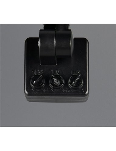 Proyector LED  con sensor de movimiento FUNCHAL 30W para exterior 14x15cm 2800lm, 4000K IP44 Negro