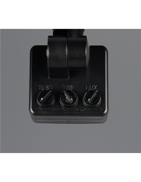 Proyector LED  con sensor de movimiento FUNCHAL 30W para exterior 14x15cm 2800lm, 4000K IP44 Negro