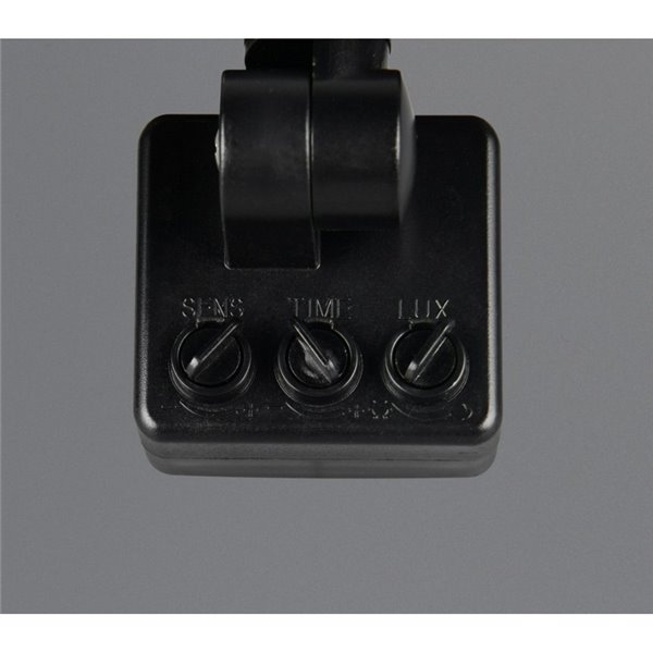 Proyector LED  con sensor de movimiento FUNCHAL 30W para exterior 14x15cm 2800lm, 4000K IP44 Negro