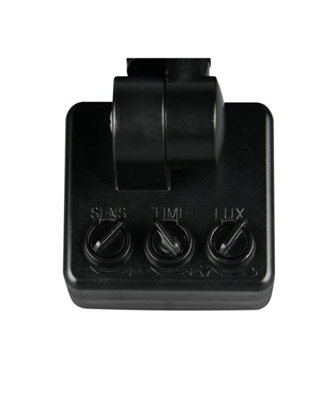 Proyector LED  con sensor de movimiento FUNCHAL 30W para exterior 14x15cm 2800lm, 4000K IP44 Negro