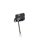 Proyector LED exterior FUNCHAL 12x8cm orientable  20W 1800lm, 4000K Negro