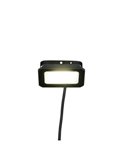 Proyector LED exterior FUNCHAL 12x8cm orientable  20W 1800lm, 4000K Negro