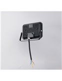 Proyector LED para exterior FUNCHAL 14x10cm orientable  20W 1800lm, 4000K Negro