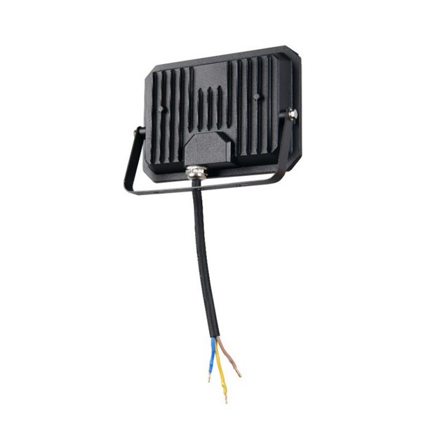 Proyector LED para exterior FUNCHAL 14x10cm orientable  20W 1800lm, 4000K Negro