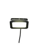 Proyector LED para exterior FUNCHAL 14x10cm orientable  20W 1800lm, 4000K Negro