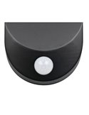 Aplique LED LAGOAS con carga solar y batería, sensor movimiento integrado 3W 350lm, 4000K IP44