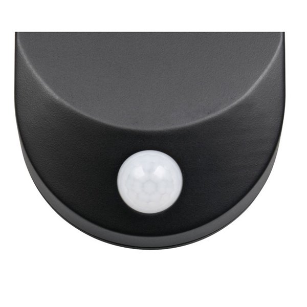 Applique murale LED LAGOAS avec recharge solaire et batterie, détecteur de mouvement intégré, 3W, 350lm, 4000K, IP44