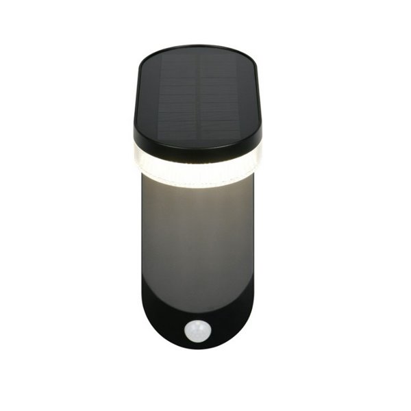 Aplique LED LAGOAS con carga solar y batería, sensor movimiento integrado 3W 350lm, 4000K IP44