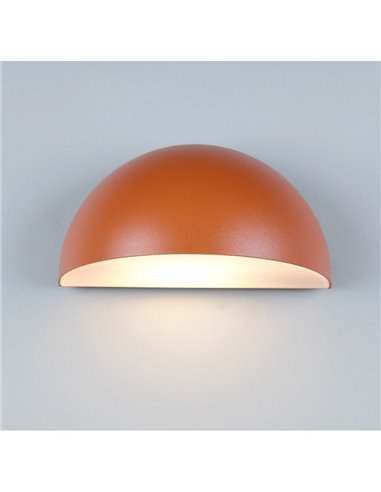 Luminária de parede externa MAAS, formato oval, alumínio fundido, lâmpada excl. 1x E27 máx. 10 W IP44