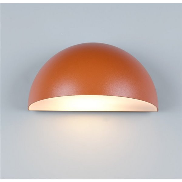 Luminária de parede externa MAAS, formato oval, alumínio fundido, lâmpada excl. 1x E27 máx. 10 W IP44