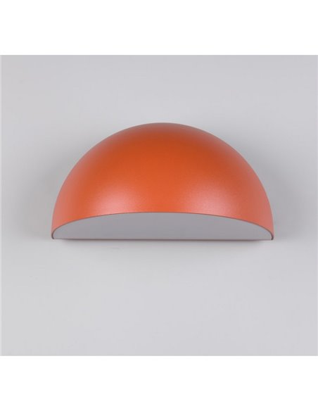 Luminária de parede externa MAAS, formato oval, alumínio fundido, lâmpada excl. 1x E27 máx. 10 W IP44