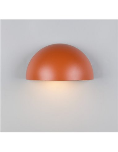 Luminária de parede externa MAAS, formato oval, alumínio fundido, lâmpada excl. 1x E27 máx. 10 W IP44