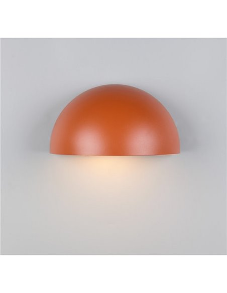 Luminária de parede externa MAAS, formato oval, alumínio fundido, lâmpada excl. 1x E27 máx. 10 W IP44