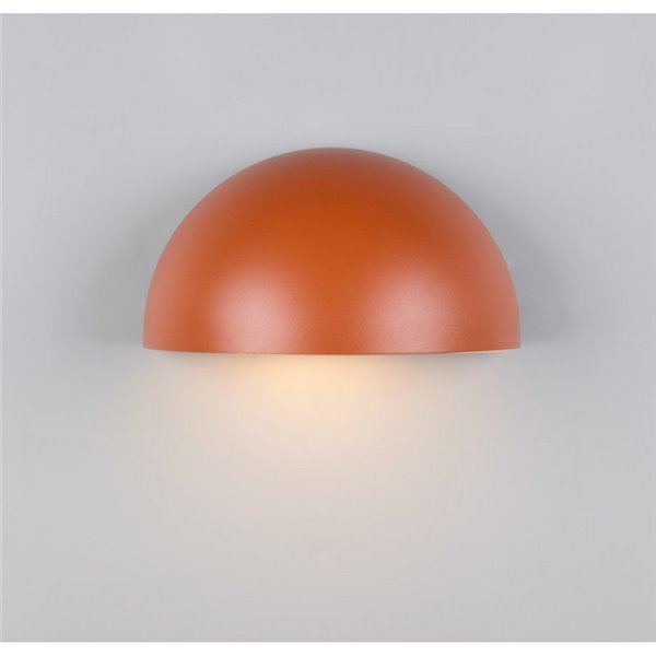 Luminária de parede externa MAAS, formato oval, alumínio fundido, lâmpada excl. 1x E27 máx. 10 W IP44