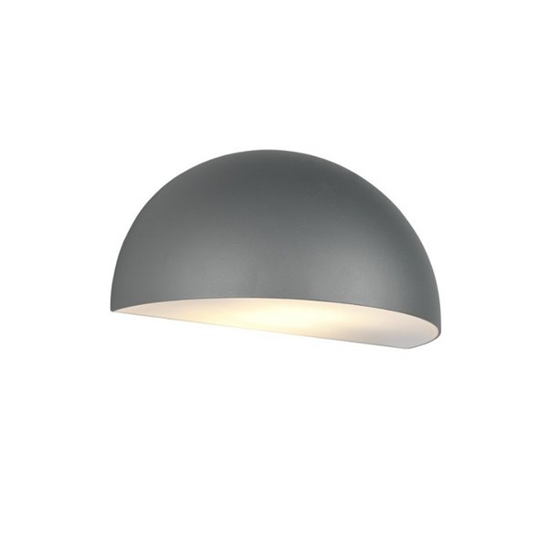 Luminária de parede externa MAAS, formato oval, alumínio fundido, lâmpada excl. 1x E27 máx. 10 W IP44