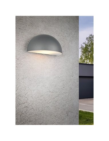 Aplique para exterior MAAS forma ovalada, aluminio fundido bombilla excl. 1x E27 max. 10W IP44