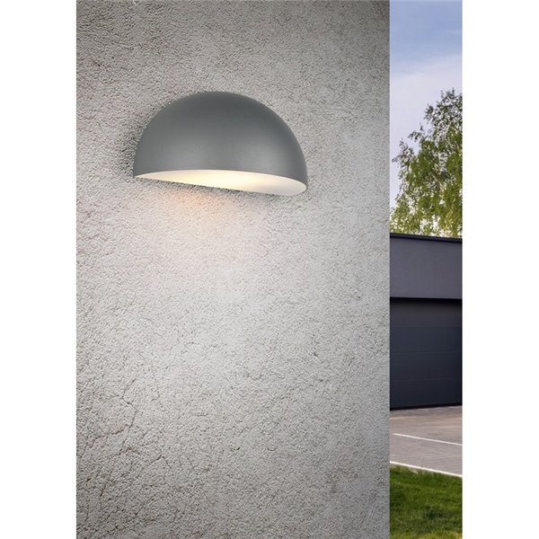 Aplique para exterior MAAS forma ovalada, aluminio fundido bombilla excl. 1x E27 max. 10W IP44