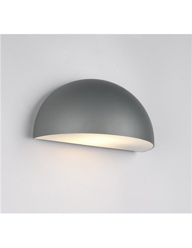 Applique d'extérieur MAAS, forme ovale, fonte d'aluminium, ampoule exclue. 1x E27 max. 10 W IP44