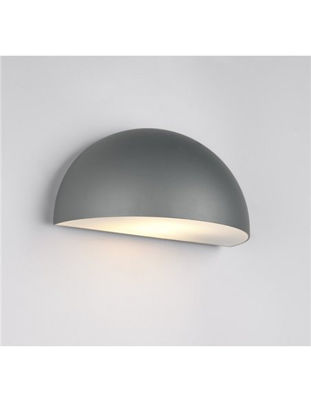 Aplique para exterior MAAS forma ovalada, aluminio fundido bombilla excl. 1x E27 max. 10W IP44