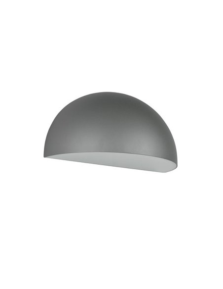 Applique d'extérieur MAAS, forme ovale, fonte d'aluminium, ampoule exclue. 1x E27 max. 10 W IP44