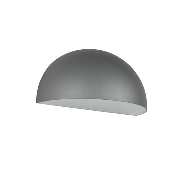 Aplique para exterior MAAS forma ovalada, aluminio fundido bombilla excl. 1x E27 max. 10W IP44