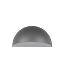 Luminária de parede externa MAAS, formato oval, alumínio fundido, lâmpada excl. 1x E27 máx. 10 W IP44