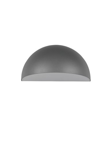 Aplique para exterior MAAS forma ovalada, aluminio fundido bombilla excl. 1x E27 max. 10W IP44