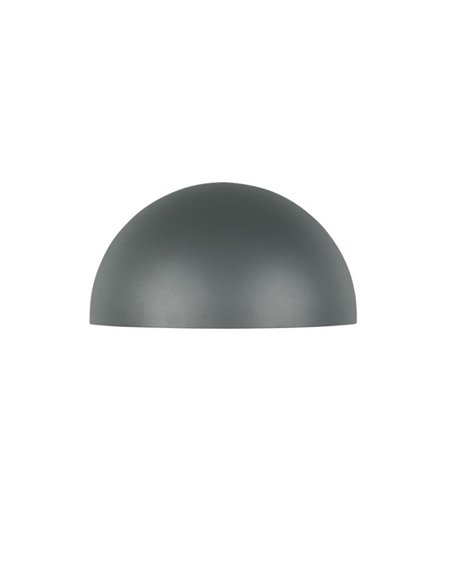 Applique d'extérieur MAAS, forme ovale, fonte d'aluminium, ampoule exclue. 1x E27 max. 10 W IP44