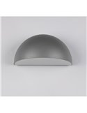 Applique d'extérieur MAAS, forme ovale, fonte d'aluminium, ampoule exclue. 1x E27 max. 10 W IP44