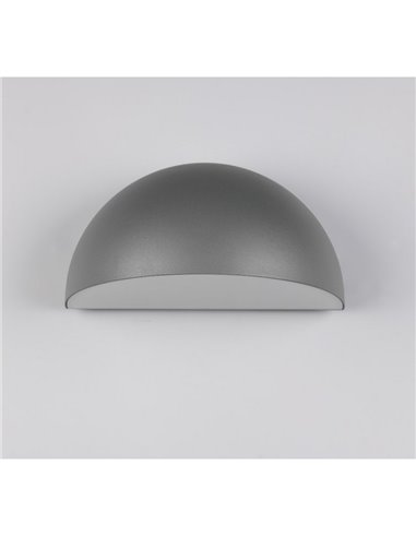 Applique d'extérieur MAAS, forme ovale, fonte d'aluminium, ampoule exclue. 1x E27 max. 10 W IP44